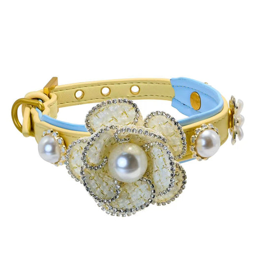 Tailory Premium Interchangeable Charms Set – Elegant Pearl and Crystal Floral Design
