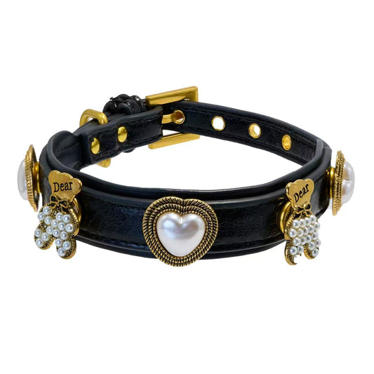 Tailory Dear Teddy Bear & Heart Pearl Charm Set