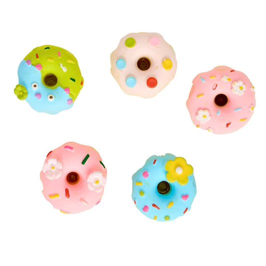 Tailory Colorful Donut Charm Set