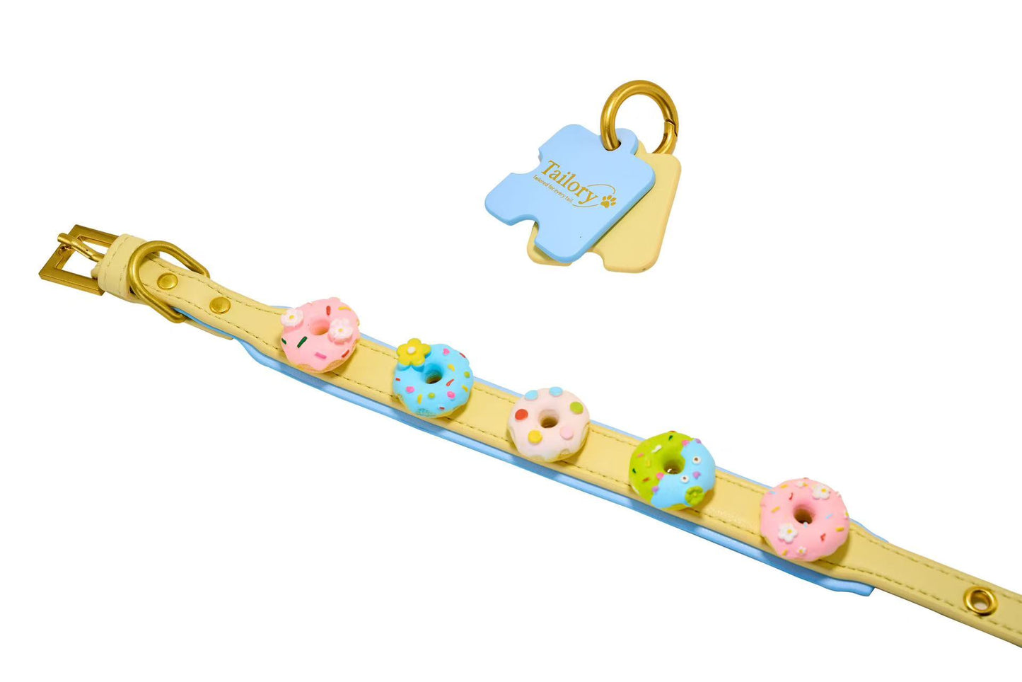 Tailory Colorful Donut Charm Set