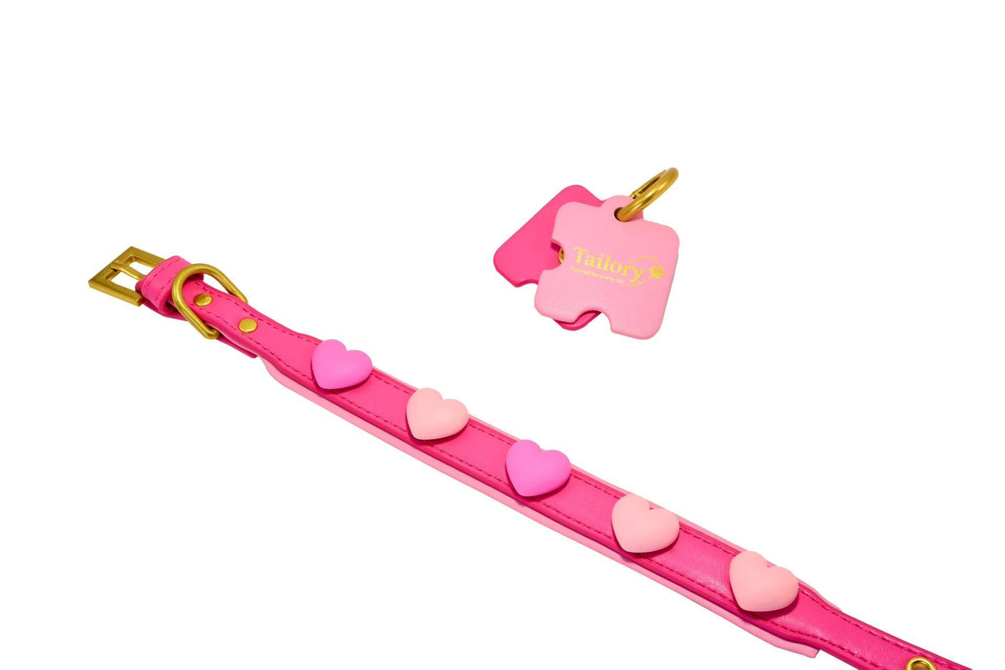Tailory Sweet Pink & Light Pink Heart Set