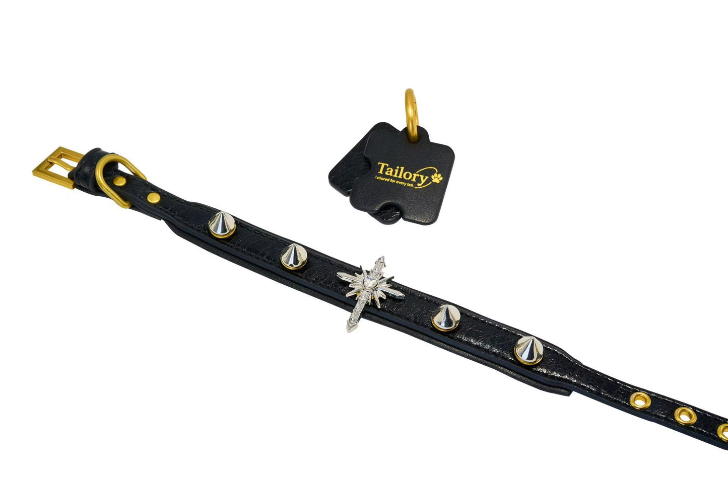 Tailory Shiny Crystal Cross Charm Set