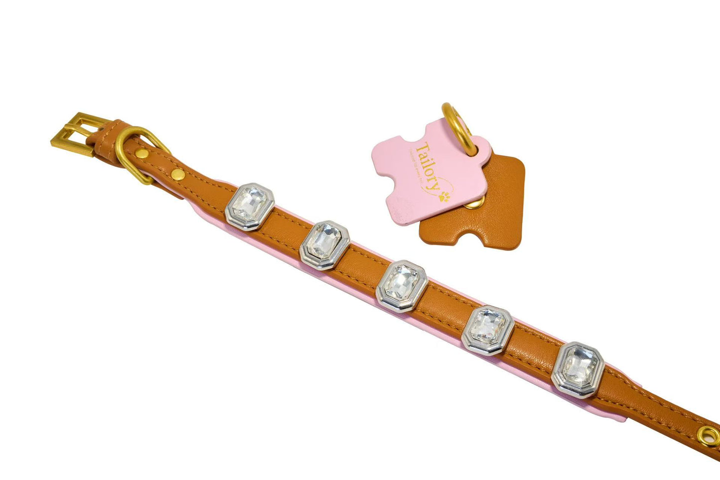 Tailory Modern Square Crystal Charm Set