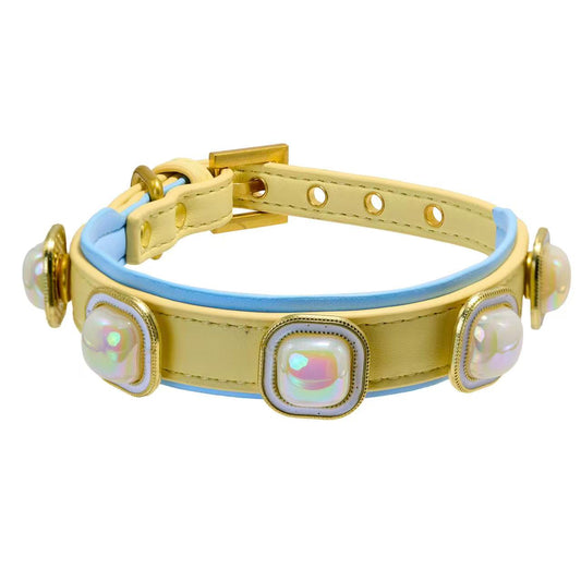 Tailory Opal &amp; Gold Square Charm Set