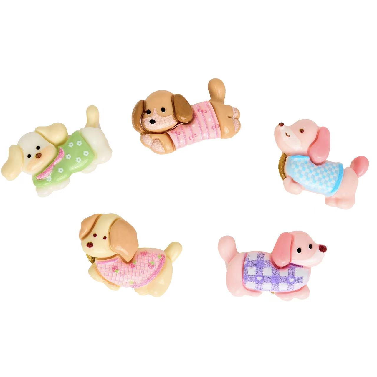 Cute Dog Charms Set