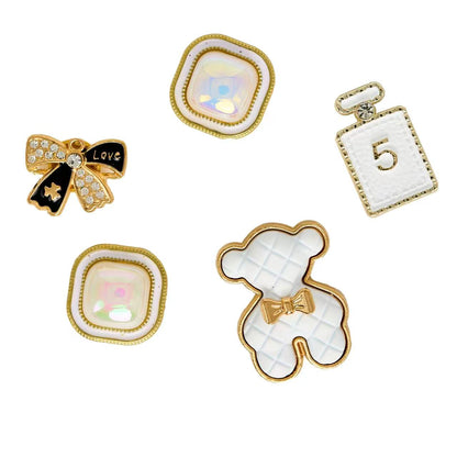 Tailory Sweet Bow &amp; Teddy Charm Set